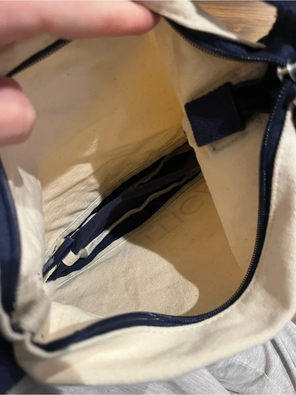 Nautica canvas crossbody